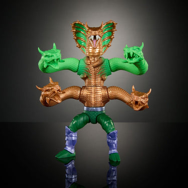 MOTU x TMNT: Turtles of Grayskull Deluxe Action Figure King Hiss 14 cm